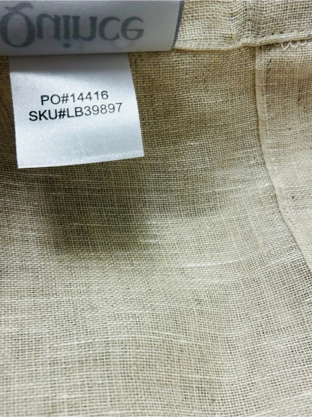 NWOT QUINCE Set Of 2 48x96 European Linen Sheer Curtains Flax 8378
